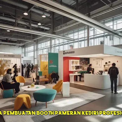 biaya pembuatan booth pameran kediri profesional
